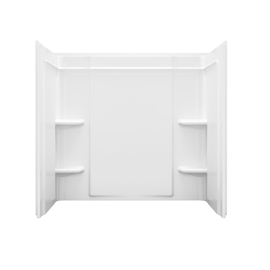 Sterling Ensemble White Shower Wall, Sterling Tub And Surround Reviews
